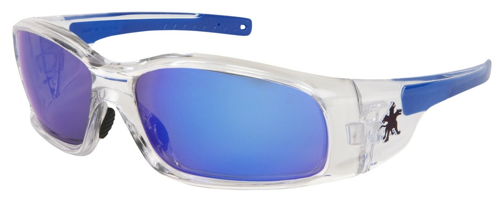 SWAGGER Blue Mirror SUNGLASSES Work Sport Eyewear Safety Glasses UV ANSI Z87+