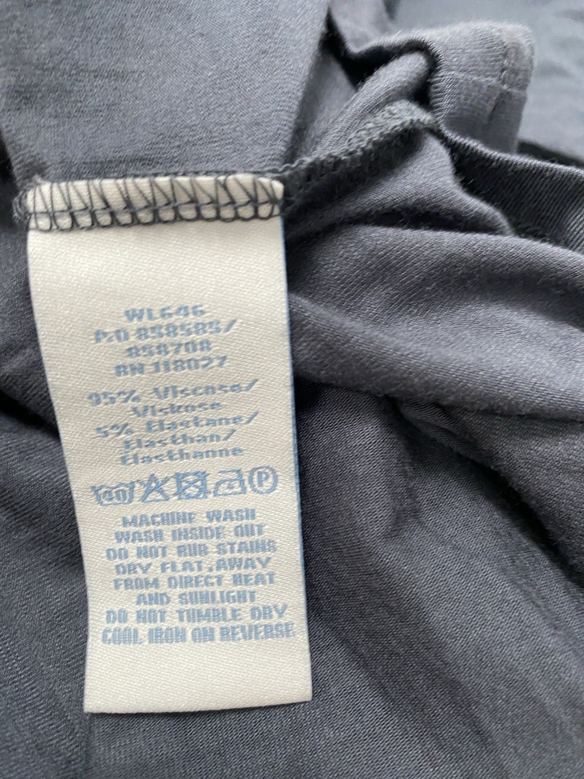 Boden Top – Smokey Gray – 12R