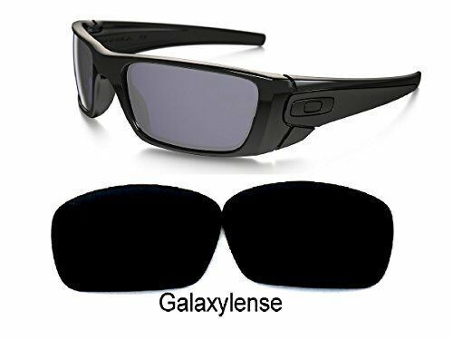 Galaxy Replacement Lenses For-Oakley Fuel Cell Iridium Black Polarized 100%UVAB
