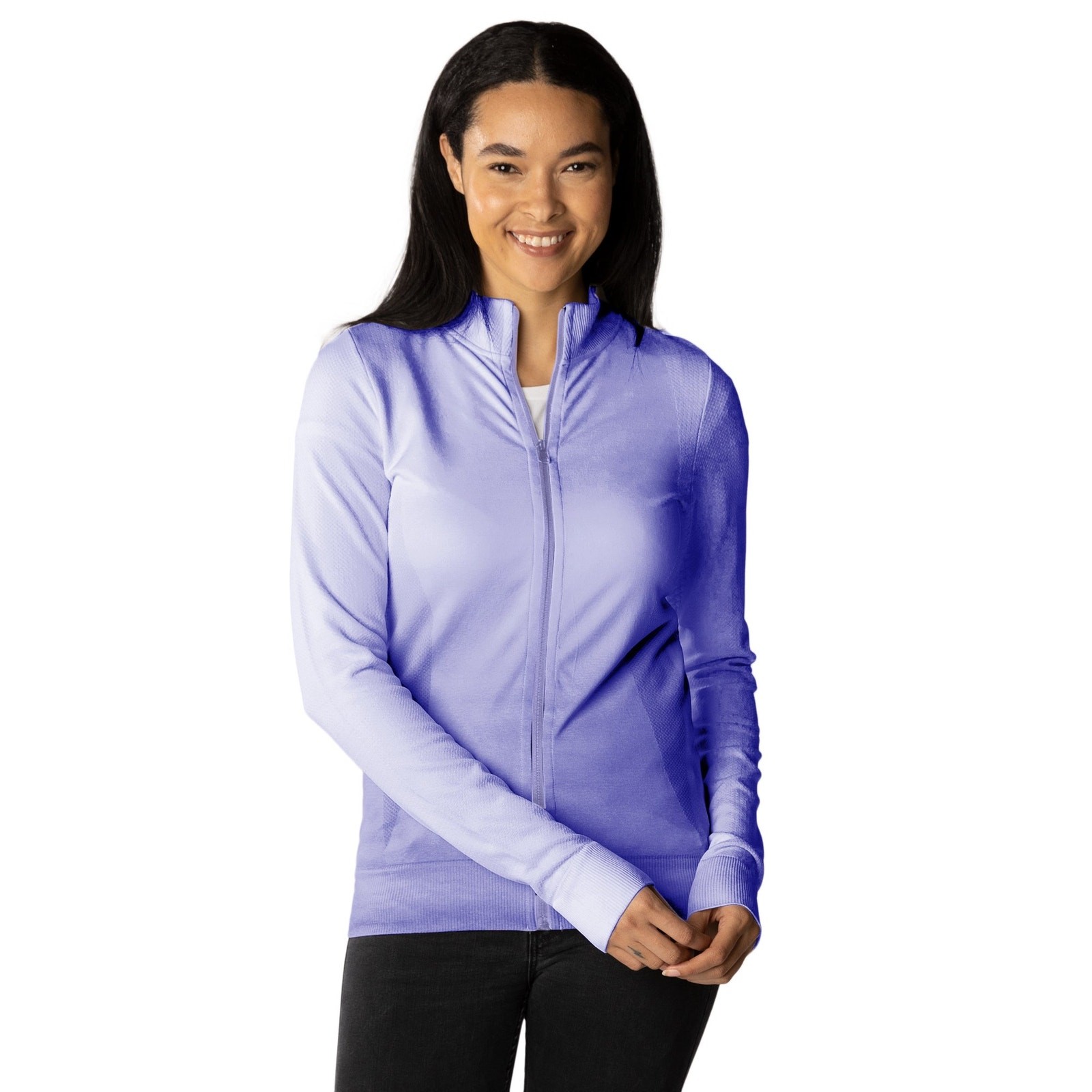 NWT LEVEL WEAR The Breaker Lilac/Purple Fullzip Athletic Jacket Women’s S