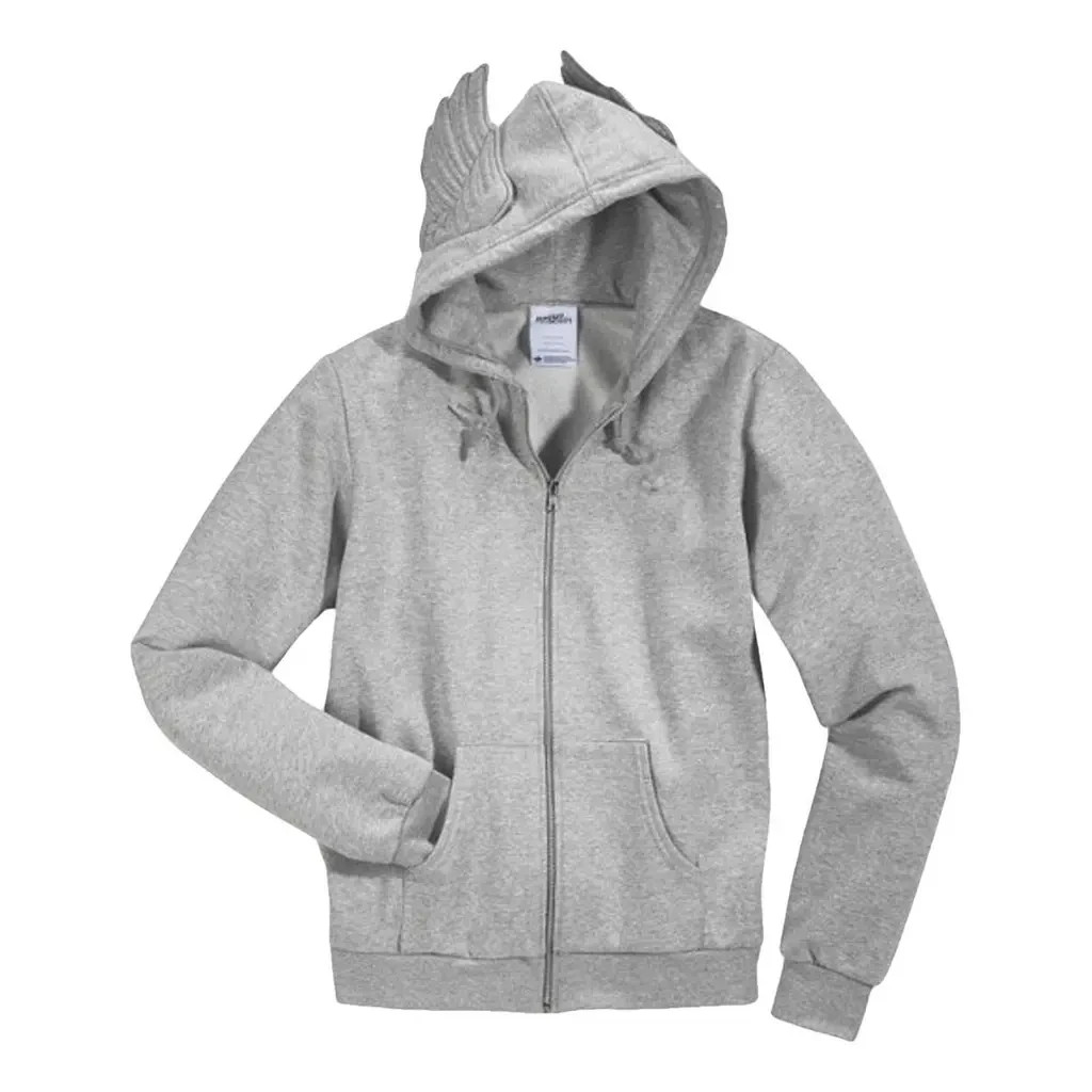 Jeremy Scott pour Adidas OBYO Gray WIngs Hoodie