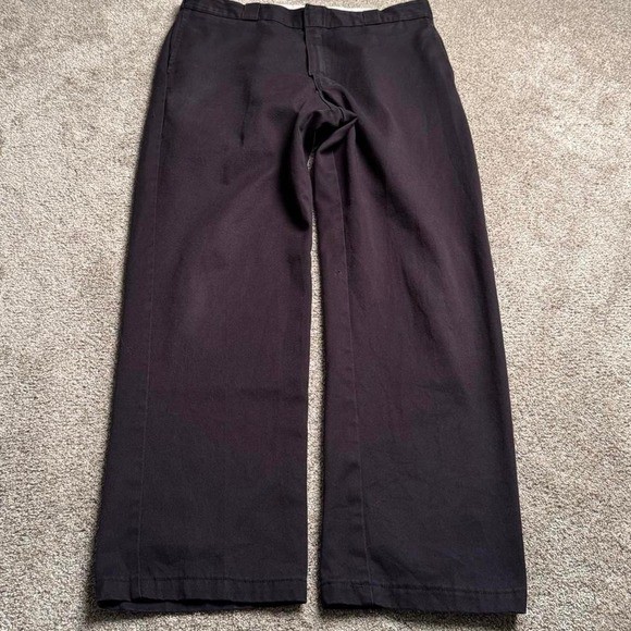 BLACK DICKIES 874 ORIGINAL FIT TROUSERS