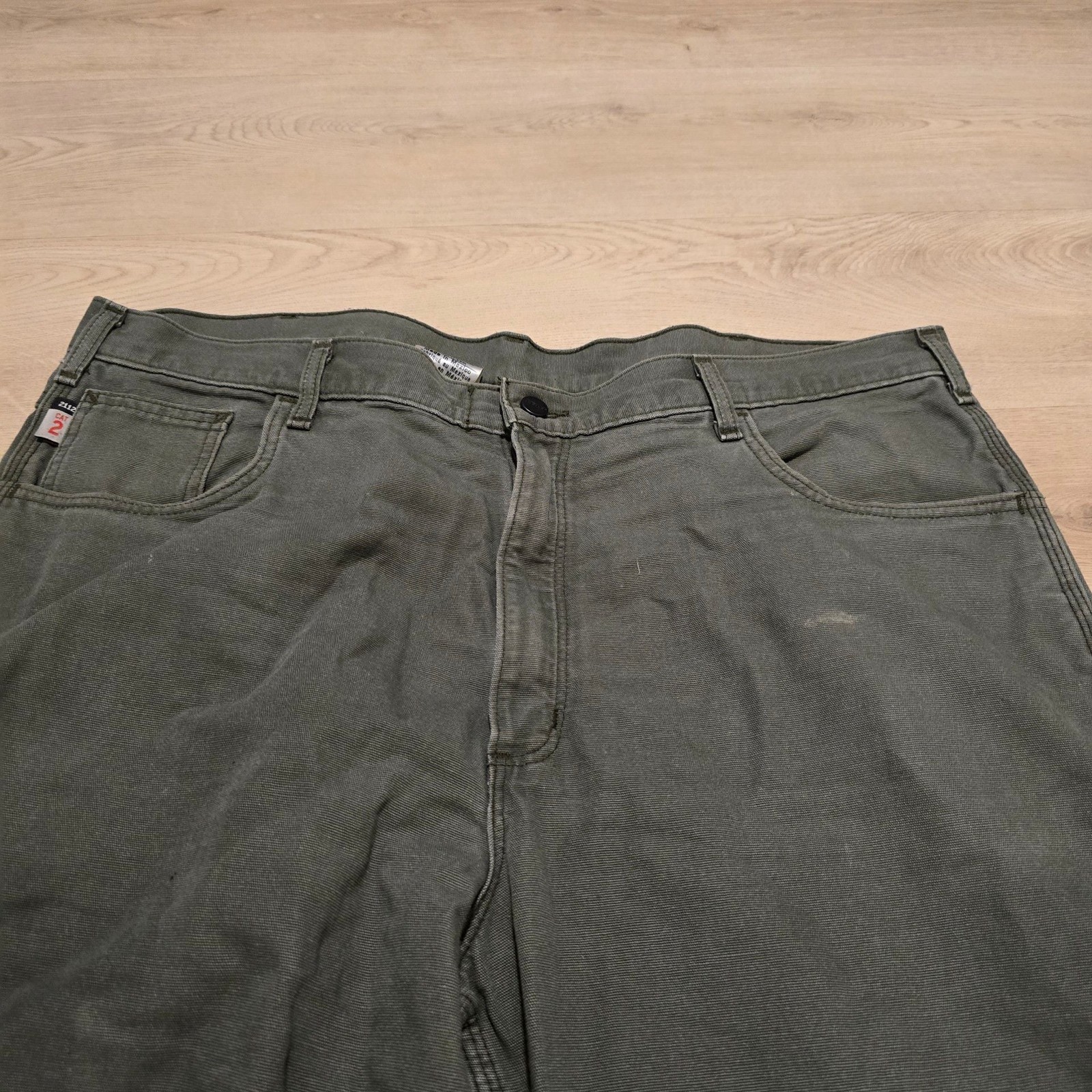 Carhartt FRB159-MOS Moss Green Flame Resistant Work Pants Carpenter Pants 40×32