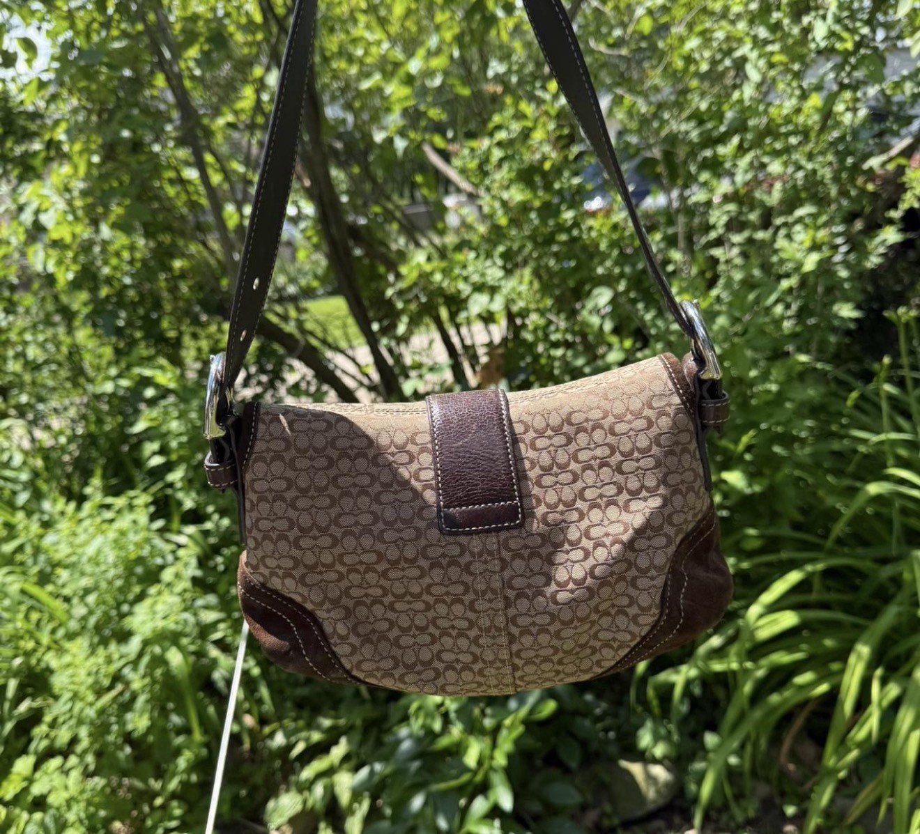 Mini Coach Soho Flat Purse