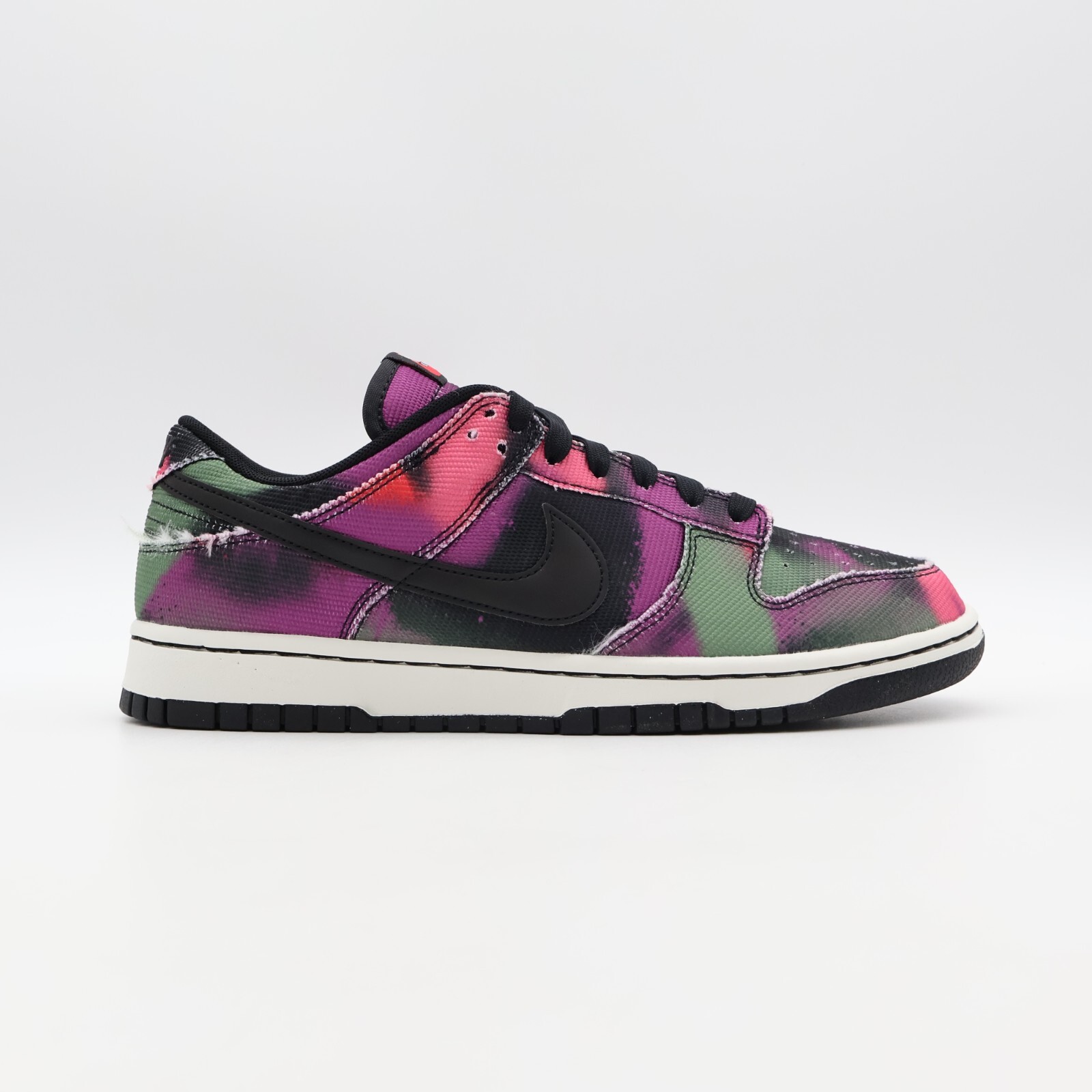 DM0108-002 Nike Dunk Low Graffiti Pink Black Sage Ash Green Tie Dye (Men’s)