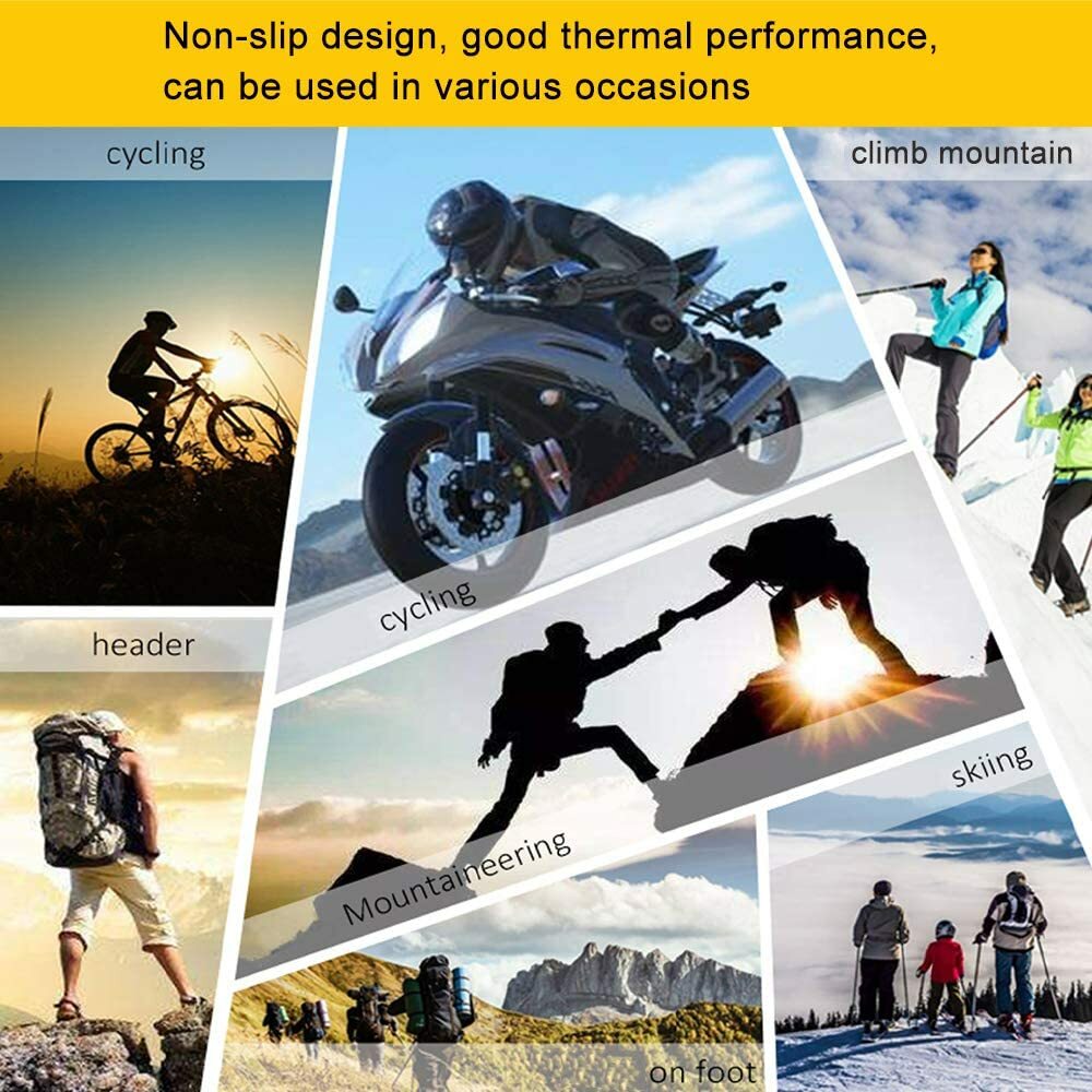 Motorcycle Gloves Full Finger Touchscreen Motorbike Gloves for ATV MTB Riding US