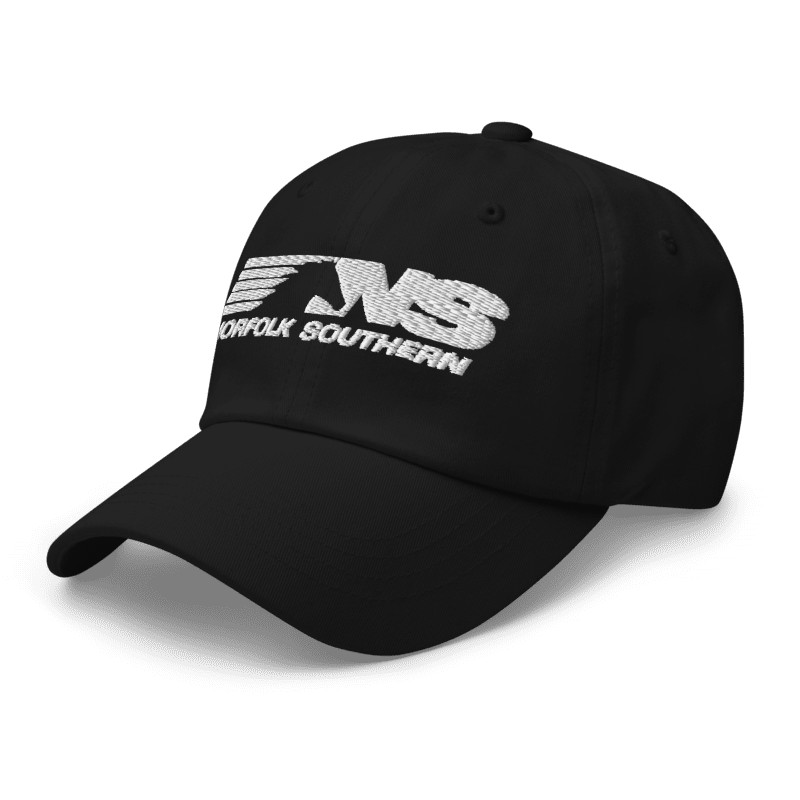 Norfolk Southern Logo Inspired Embroidered Adjustable Classic Dad Hat