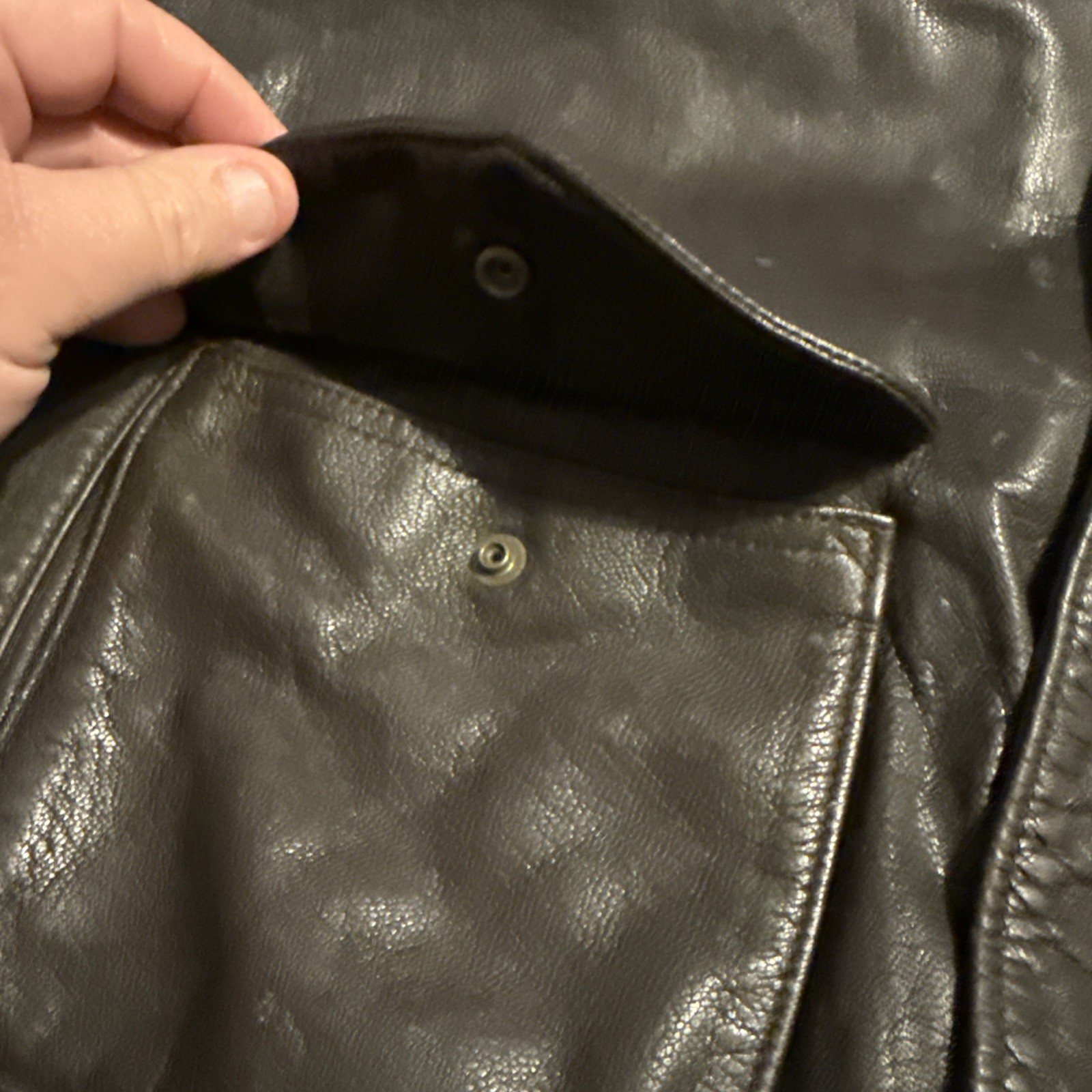 Vtg Avirex Limited Leather Bomber Military Jacket (Read Below) Lg-XL