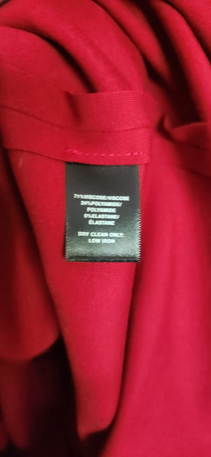 LAFAYETTE 148 New York Red Ponte Sheath Dress / MSRP $498 / Size 8