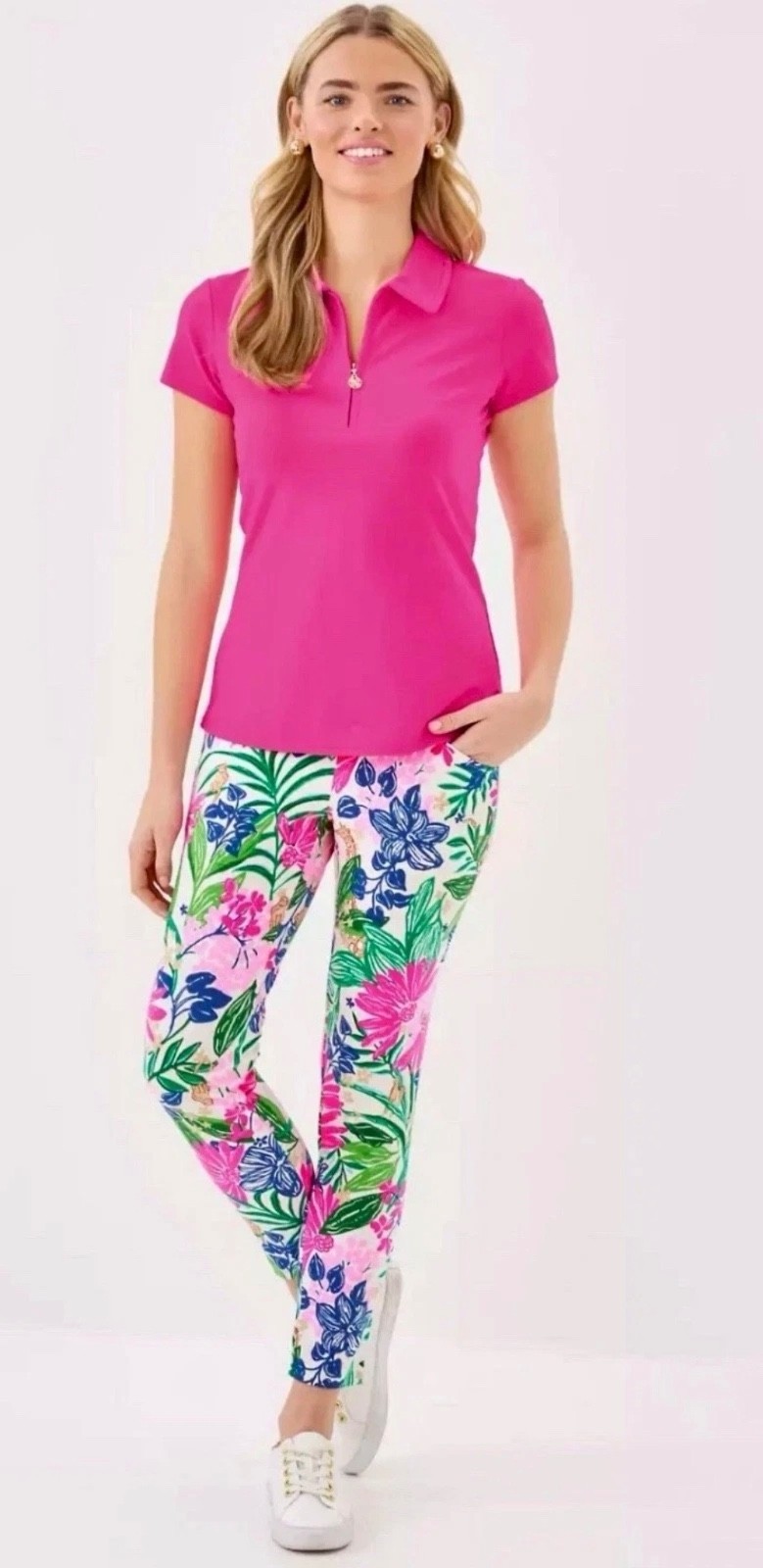 Lilly Pulitzer NWT 28″ UPF 50+ Corso Pants Endless Summer Size 10,12,16