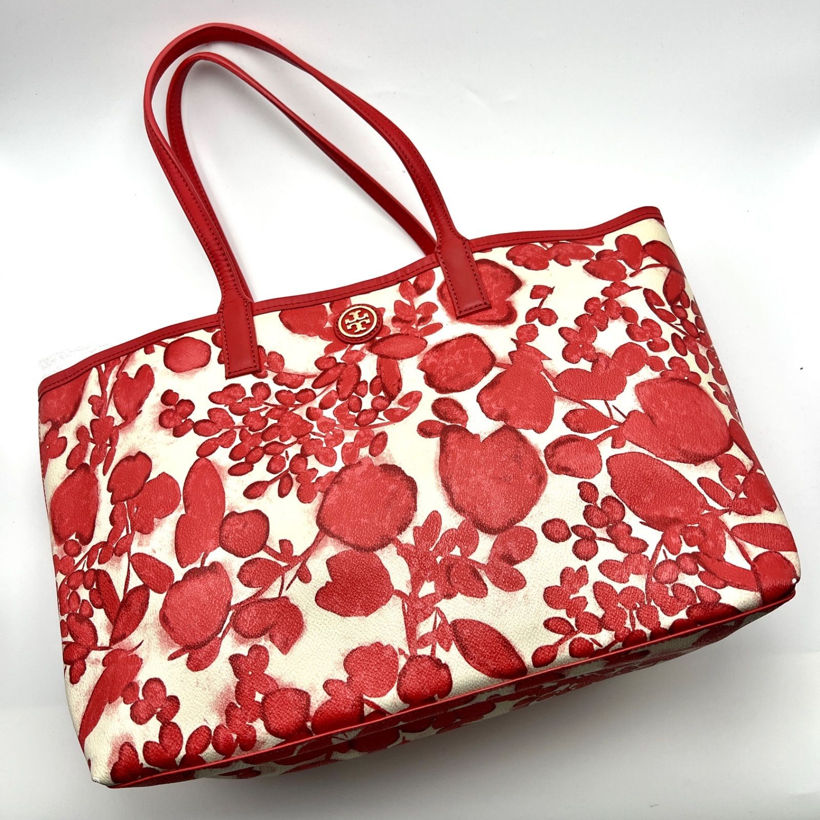 TORY BURCH Tory Burch Robinson Floral Pattern Tote Bag
