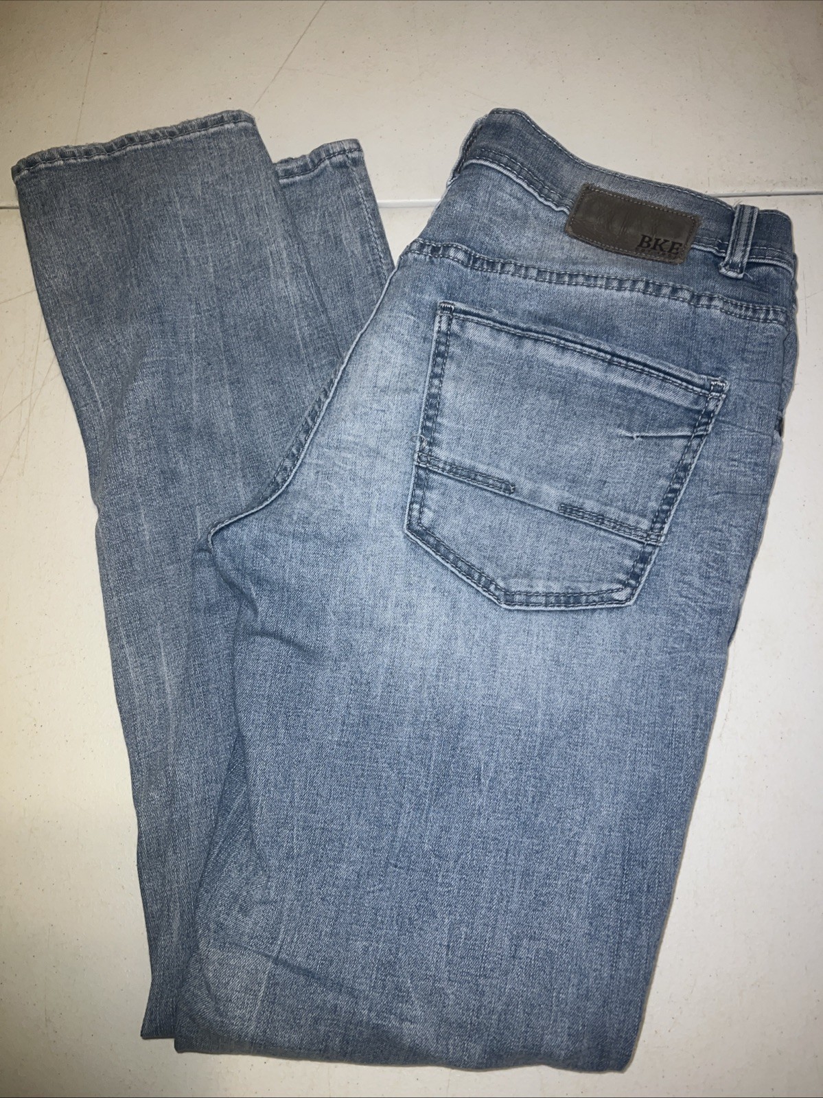 BKE Alec Skinny Size 32X32 Light Washed Men’s Jeans