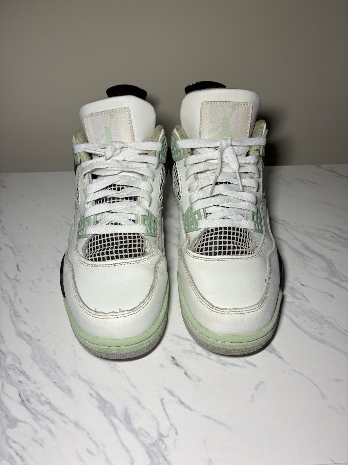 jordan air jordan 4 seafoam mid top unisex sneakers 11