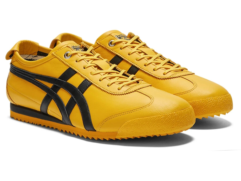 Onitsuka Tiger MEXICO 66 SD YELLOW / BLACK 1183A872 752 UNISEX [ US 4 – 14 ] Box