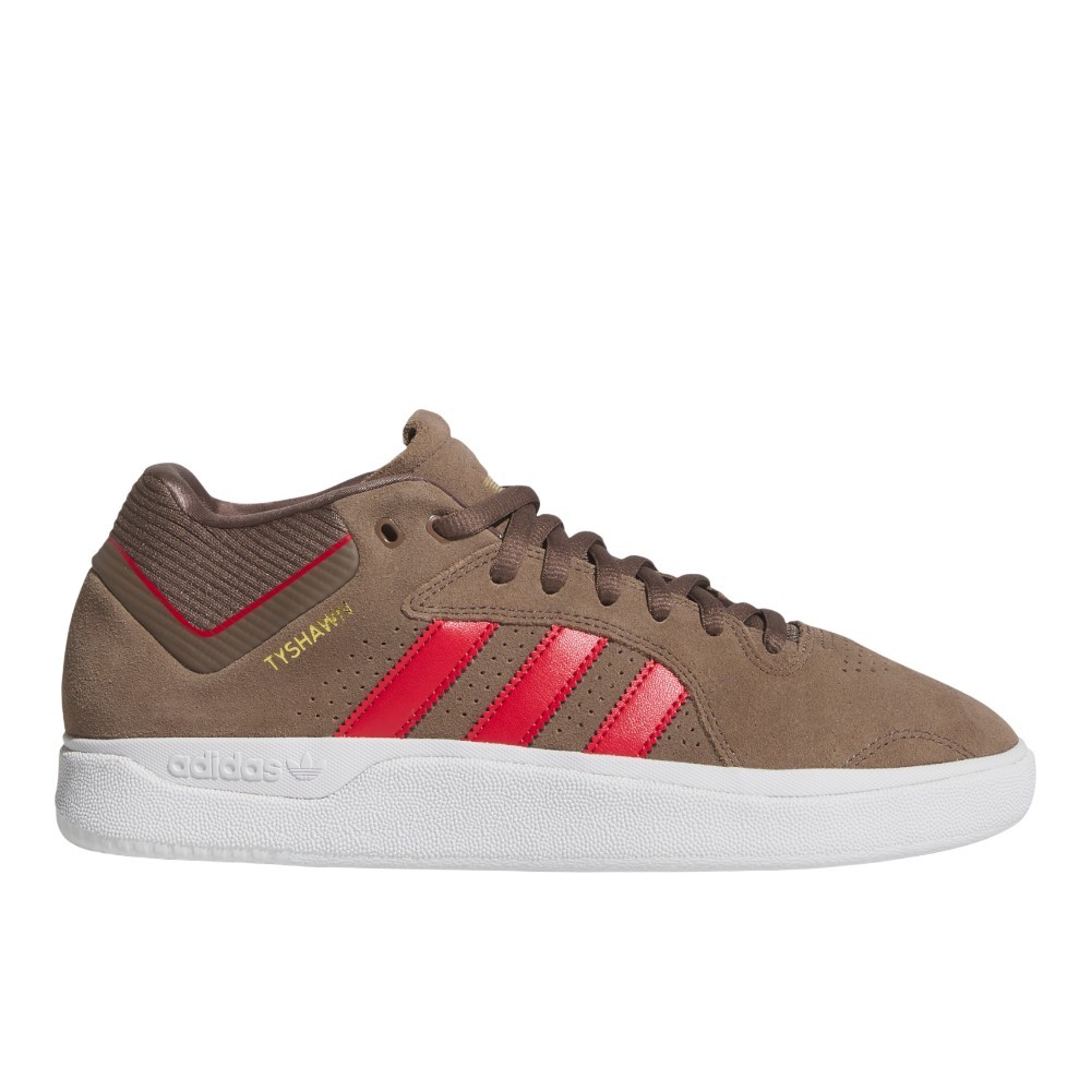 adidas Tyshawn Lace Up Mens Brown Sneakers Casual Shoes JR9499