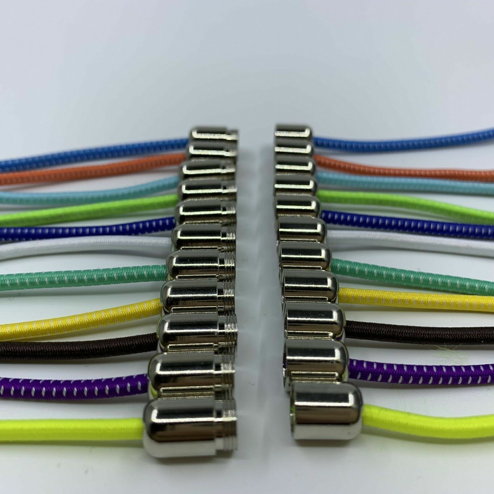 No Tie Elastic Shoe laces strings for Sneakers Running Jogging Canvas kids adult