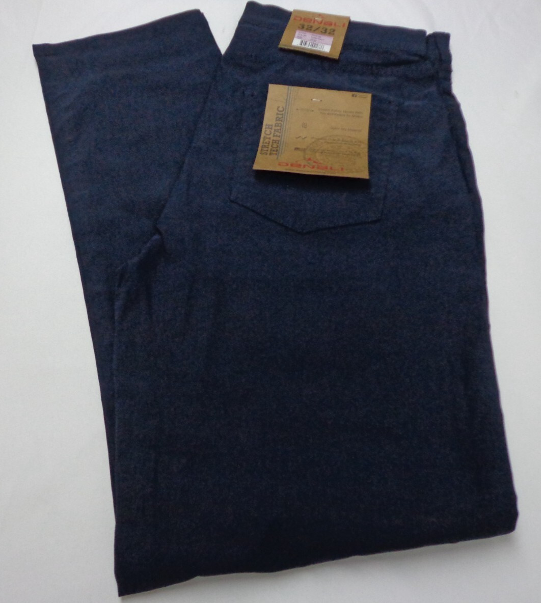 DENALI Dark Navy Blue Tech Fabric Stretch Pants NWT 32/32 MSRP $54
