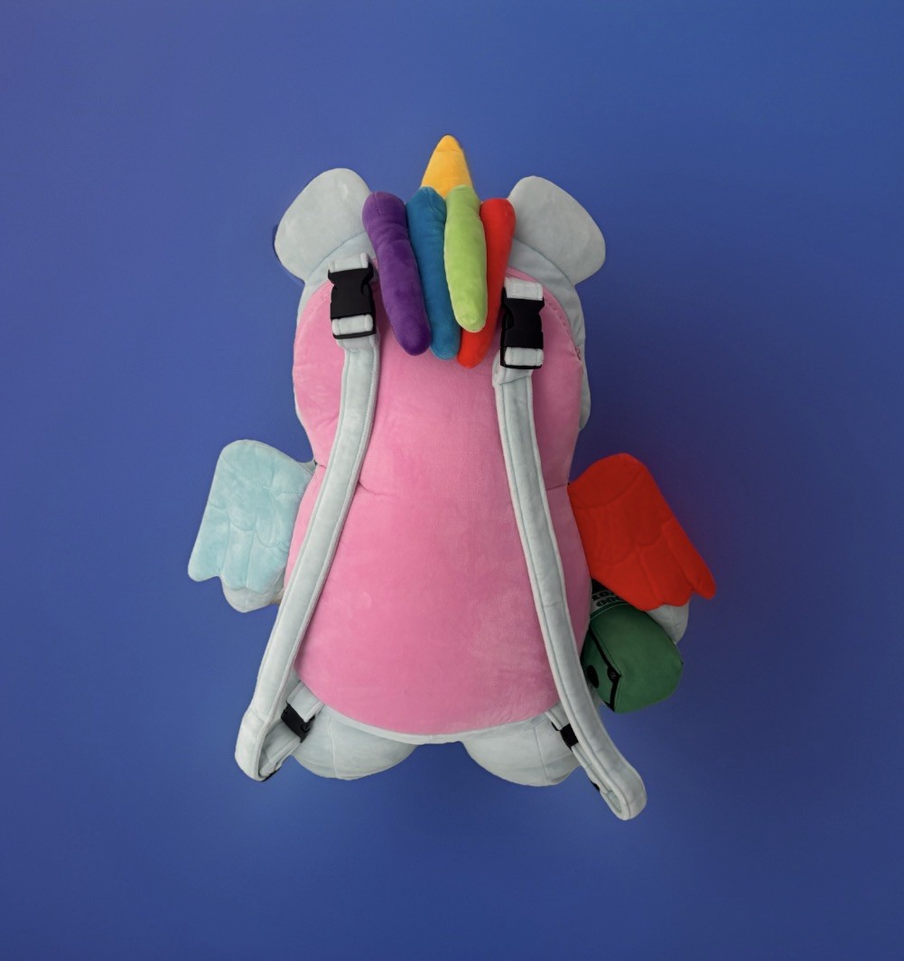 Sprayground Myth Life Money Bear Unicorn Teddybear Backpack RARE Limited Edition