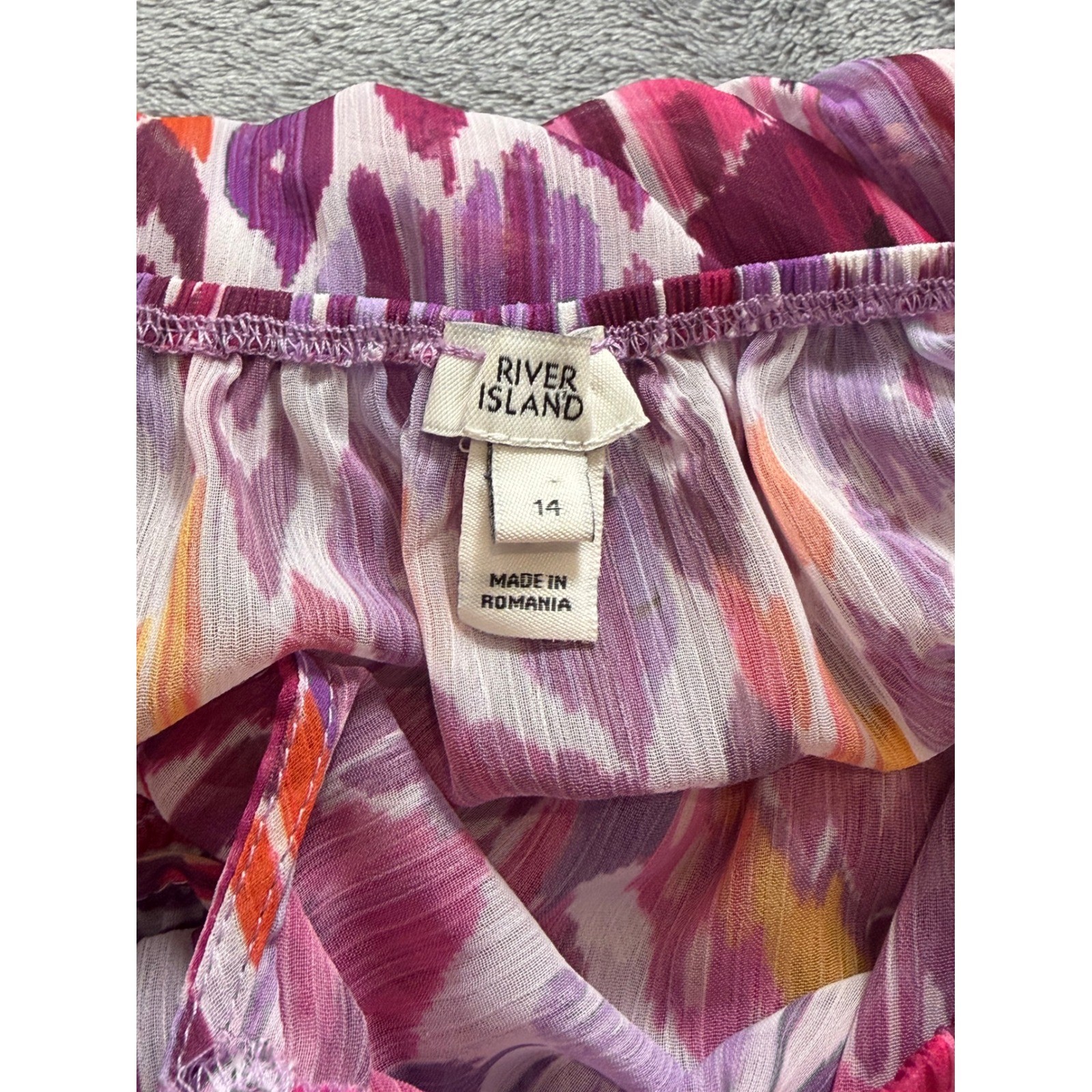 Boho Festival Y2K 2000s Mermaidcore Sheer Off the Shoulder Blouse Peplum 10