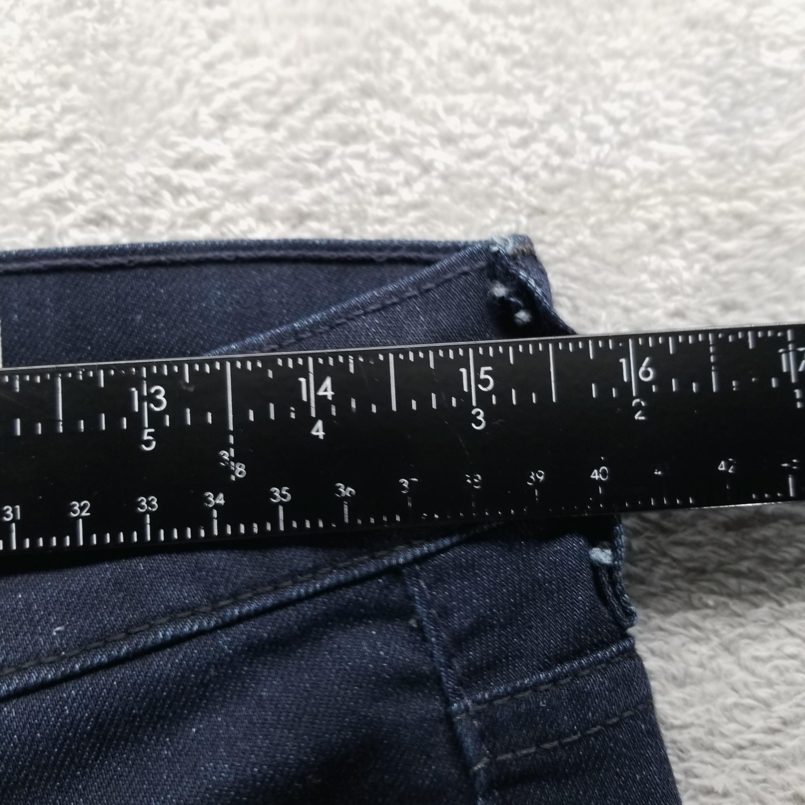 7 For All Mankind Jeans Mens 30×30 Blue Standard Regular Straight Button Fly