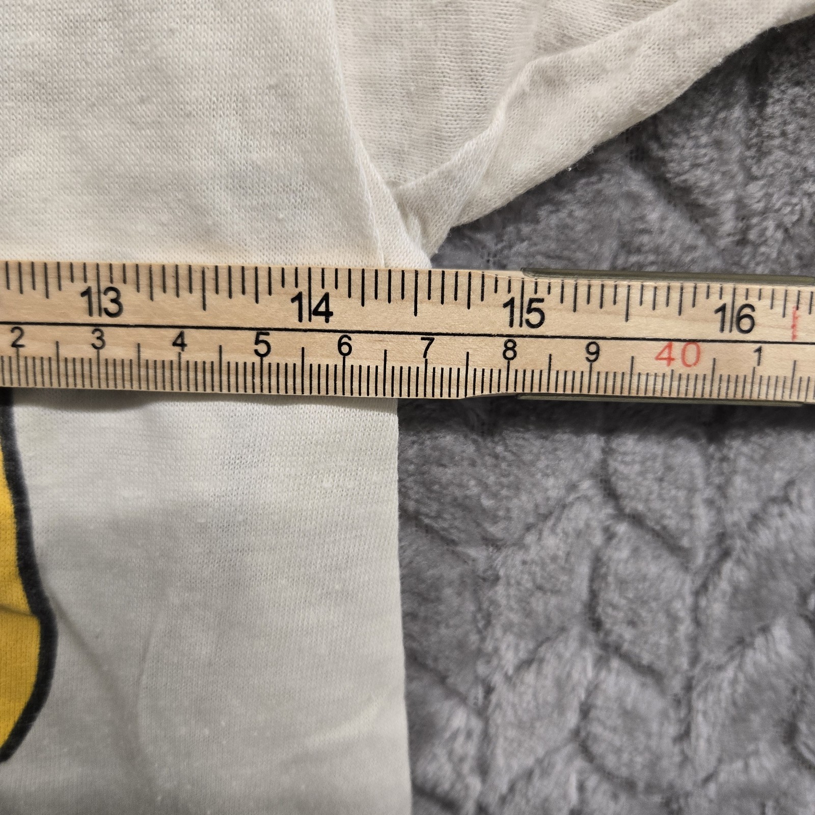 VINTAGE Hanes Fifty-Fifty Made in USA National Academy Police Driving 70s Shirt