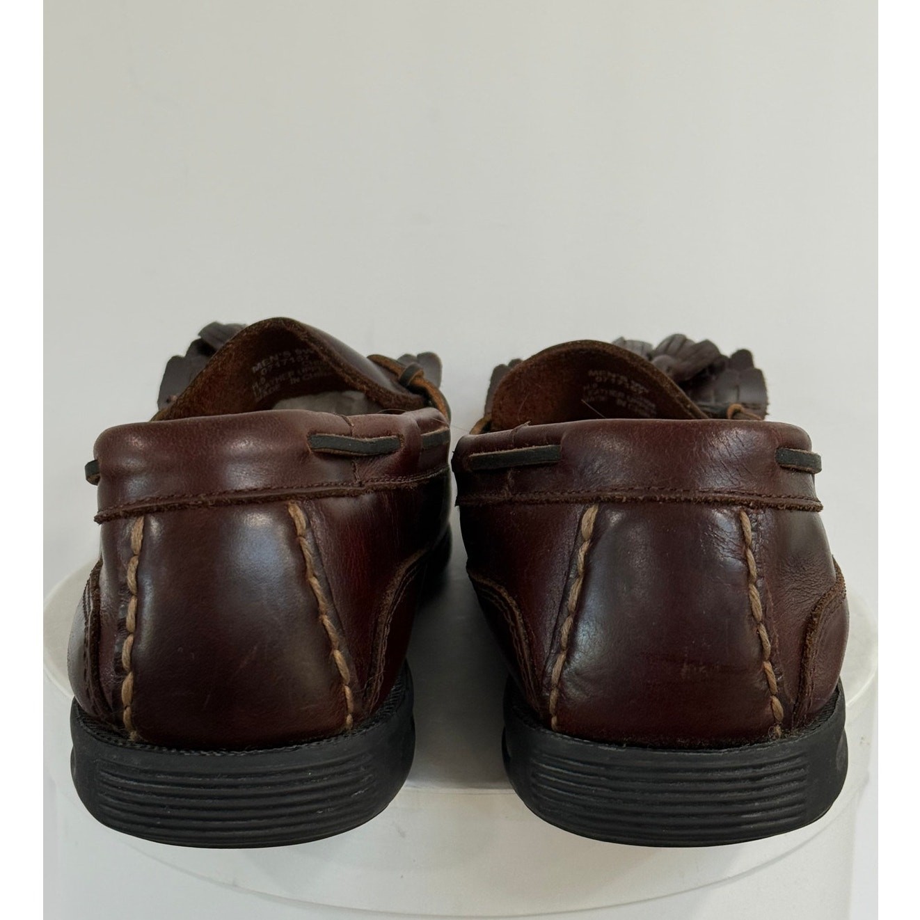 Sperry Top Sider Tremont Tassel Loafers Mens 9W Brown Leather Kiltie Shoes Dress
