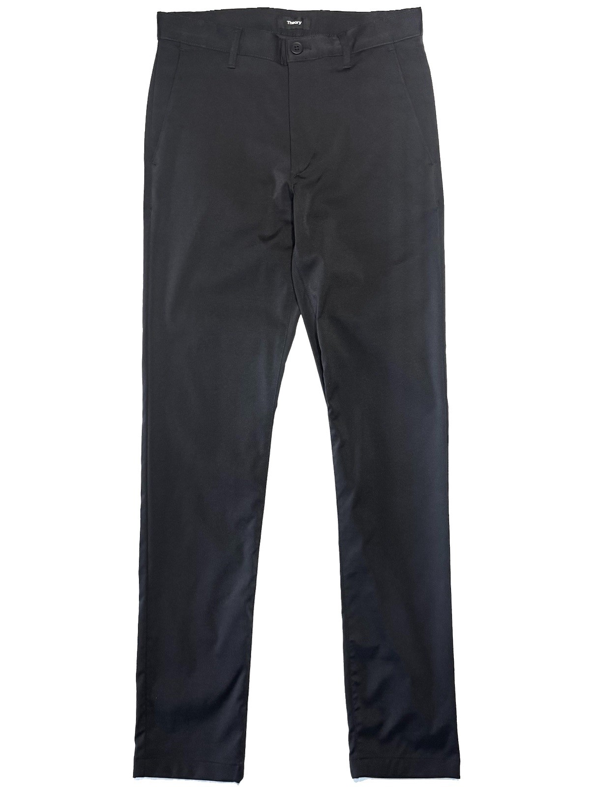 THEORY Mens Zaine Ascend Tech Modern Straight Leg Chino Pants Black (MSRP $195)