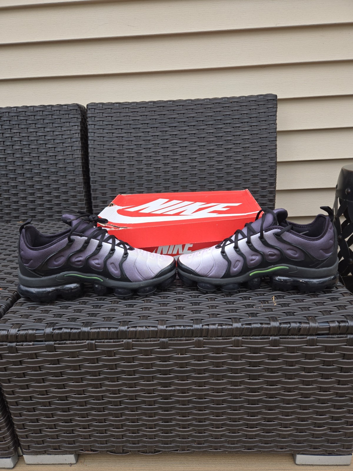 Nike Air VaporMax Plus Neon 95 Men’s Sneakers Black/Green/White 2018 924453-009