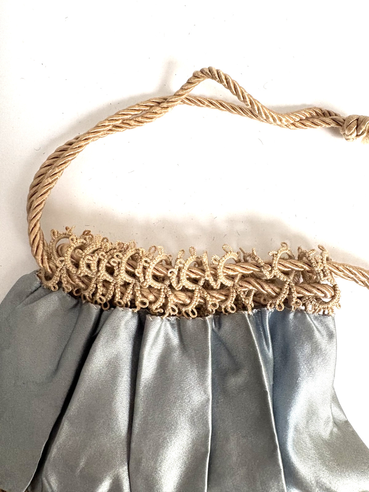 3 Styles of Handmade Victorian Crocheted/Tatted/Knotted Drawstring Reticule Bags