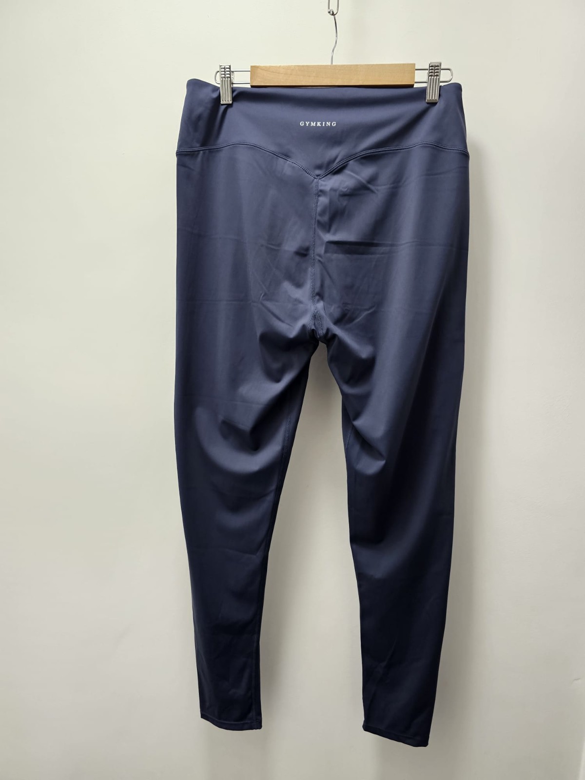 Gym King Training Set Womens Long Sleeve Top & Leggings Size 16 Navy Nylon C22