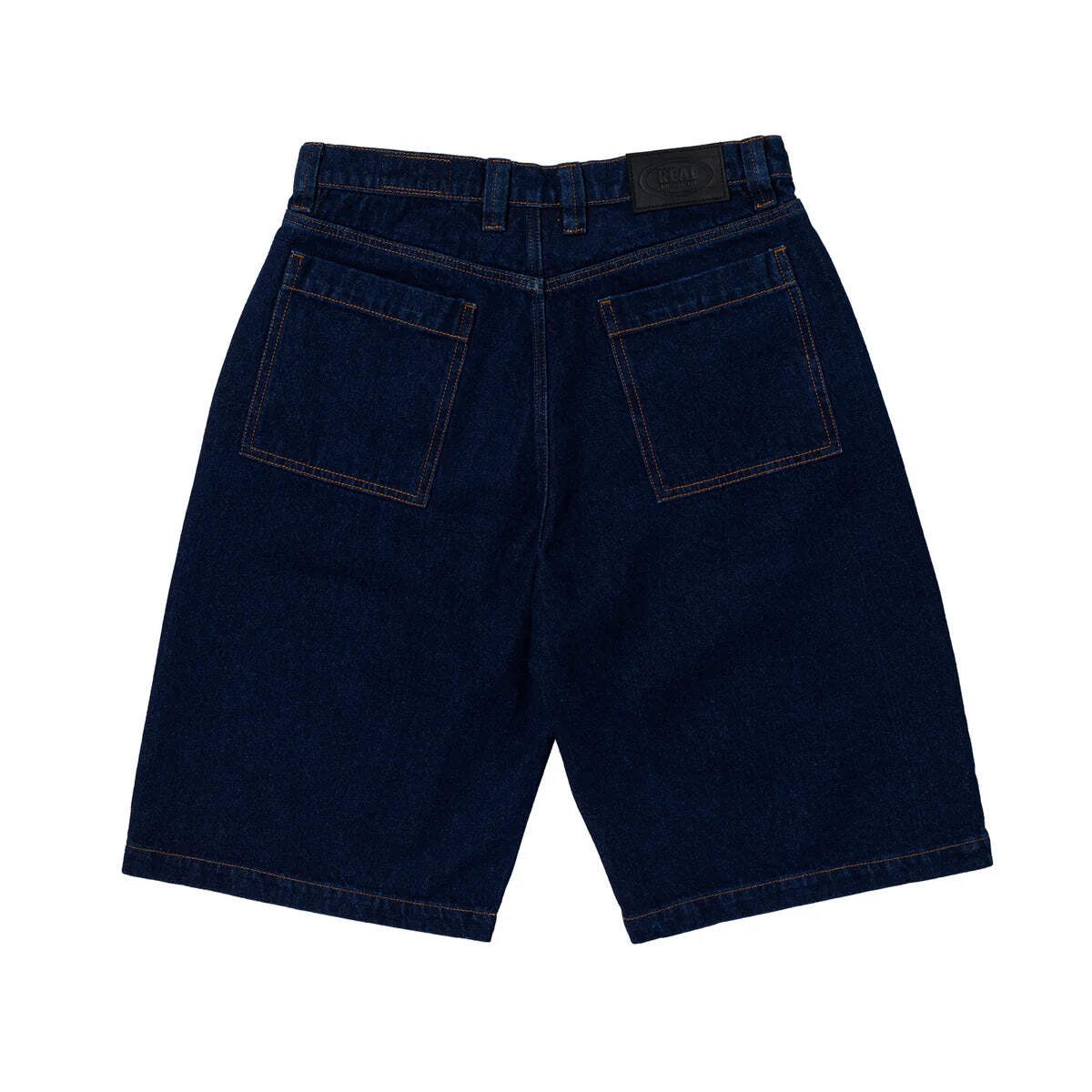 Real Shorts Street Cleaner Denim Dark Wash Skateboard Mens
