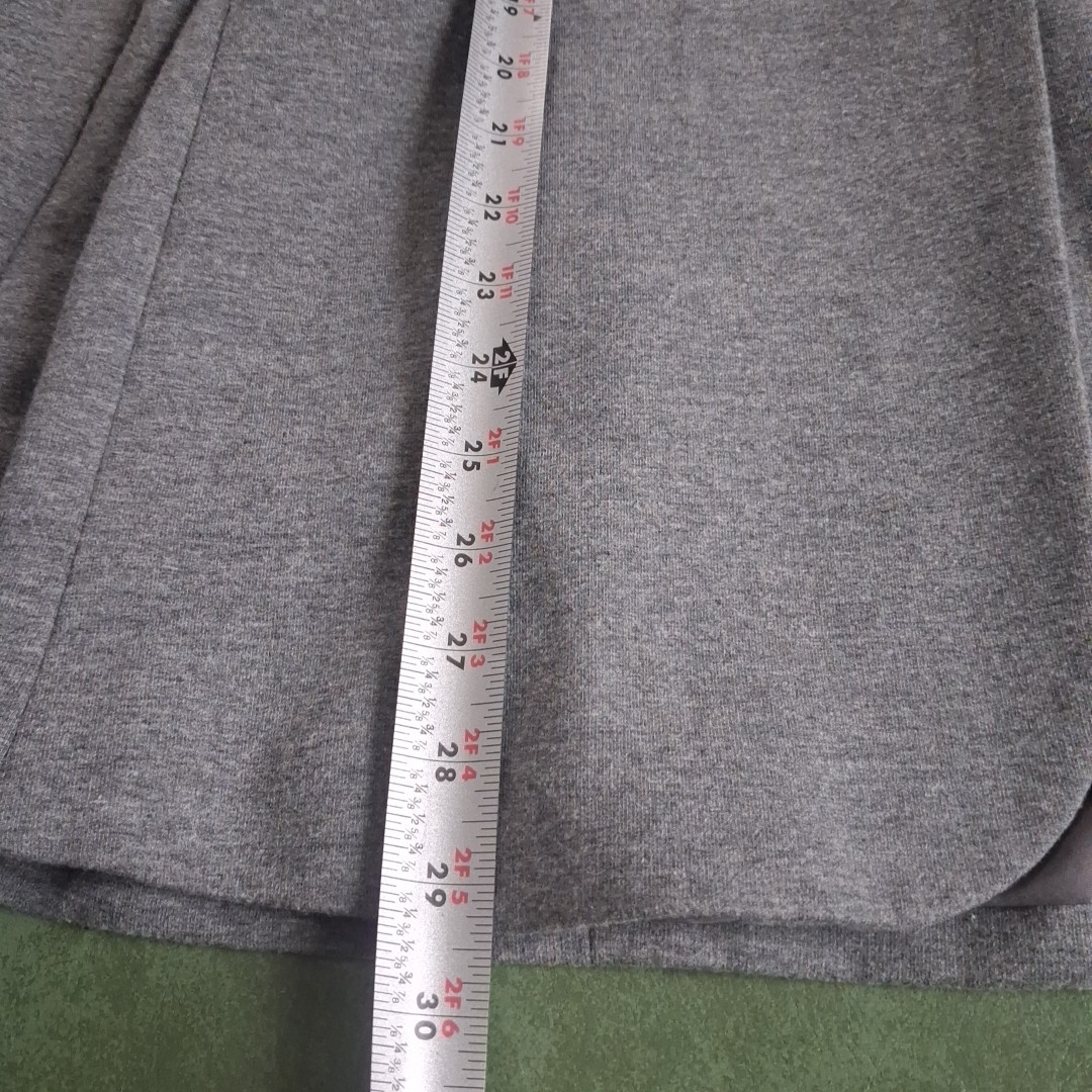 Mossimo Heather Gray Knit Blazer – Women’s XL Single Button Jacket