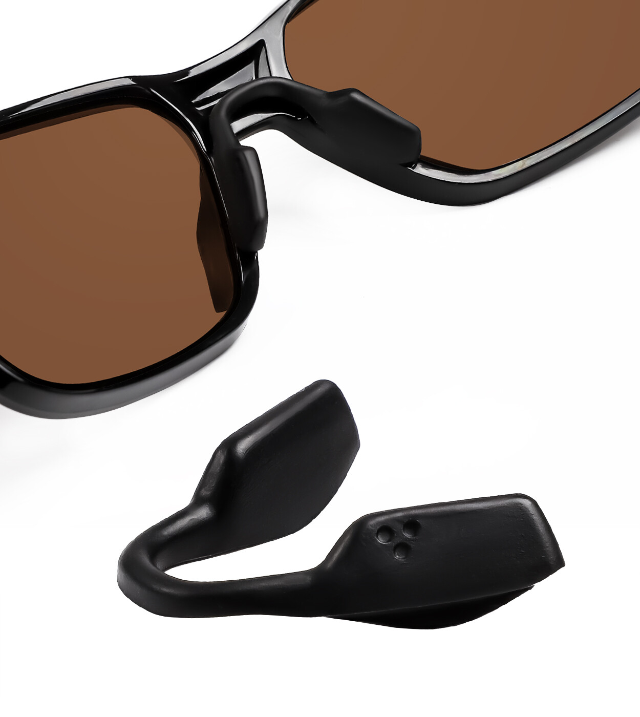 Black Replacement Nose Pads for Oakley Activate OX8173 Non-Slip Nose Pieces