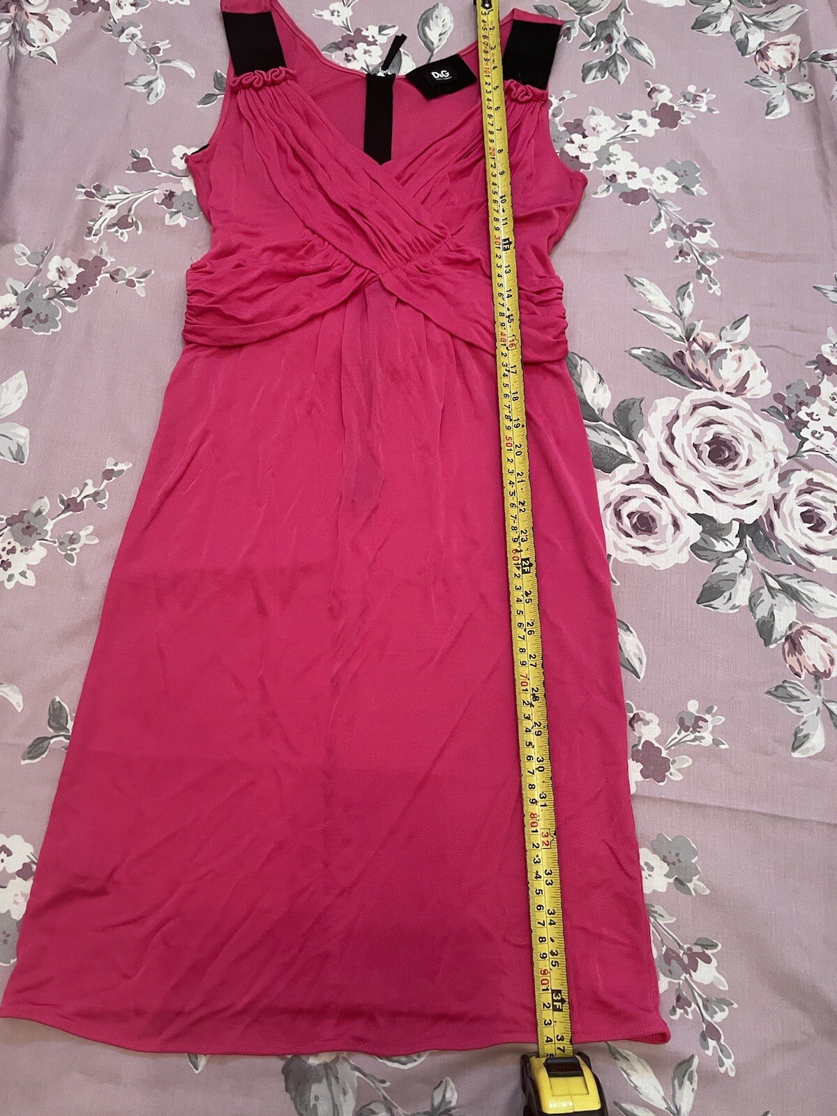 Dolce Gabbana Dress Special edition shocking pink dress size 42
