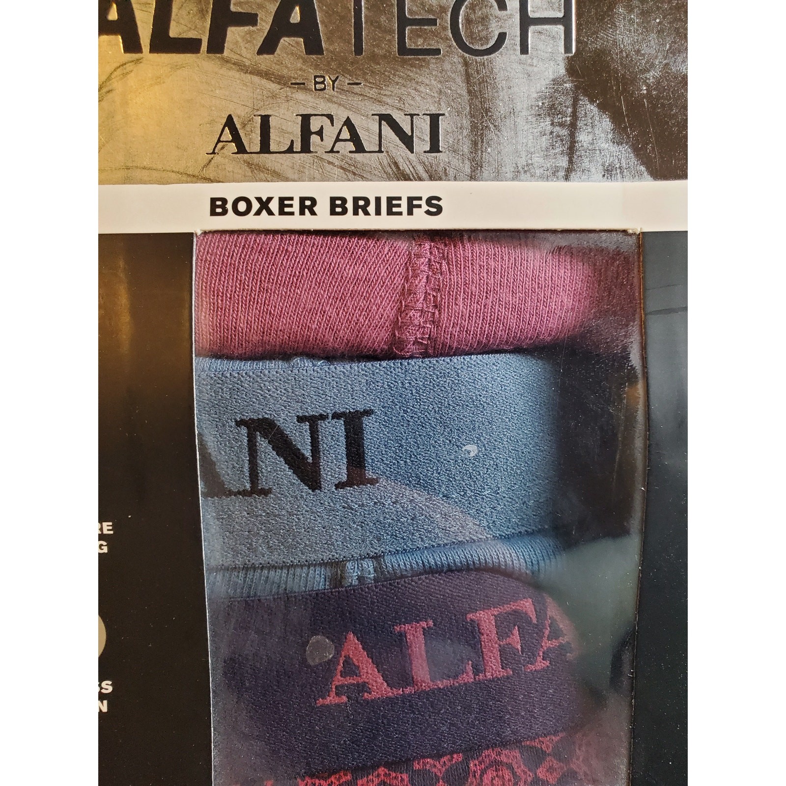 Alfani – Alfatech Boxer Briefs – 5 Pairs