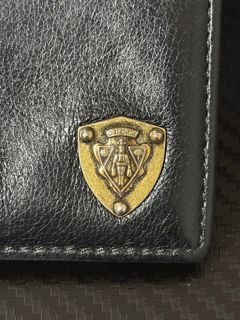 GUCCI Bi fold Mini Wallet Black
