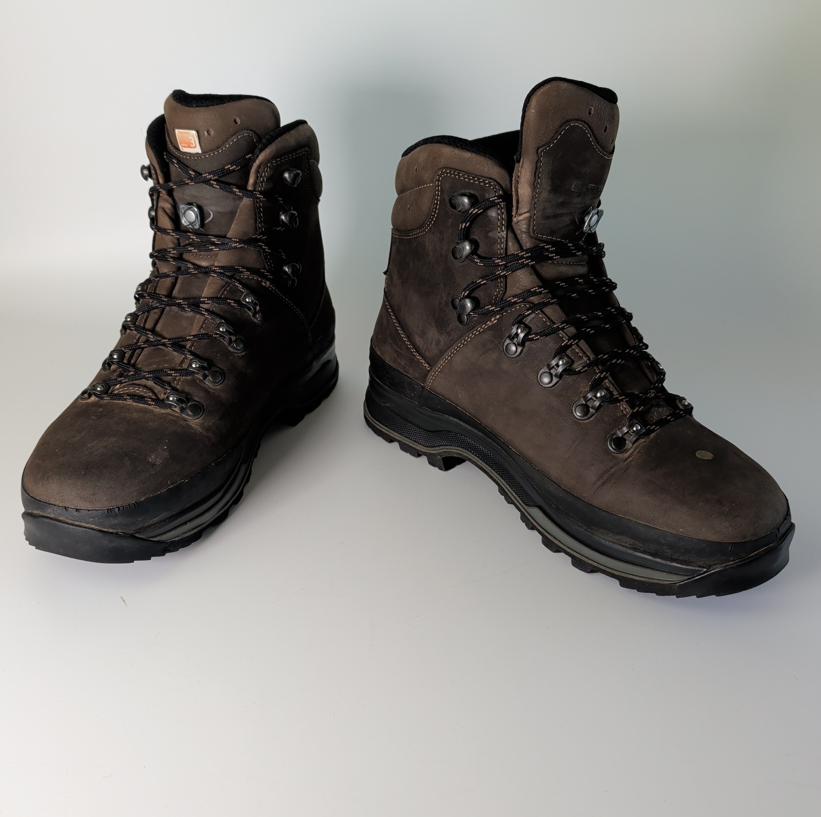 LOWA Ranger III GTX GoreTex WATERPROOF Brown Boots Hiking Hunting US 10 EU 43.5