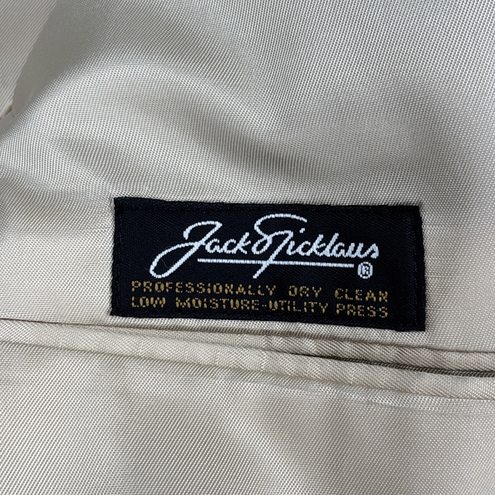 Jack Nicklaus Blazer 42 L Master Replica Green Gold Golf Buttons Sport Coat
