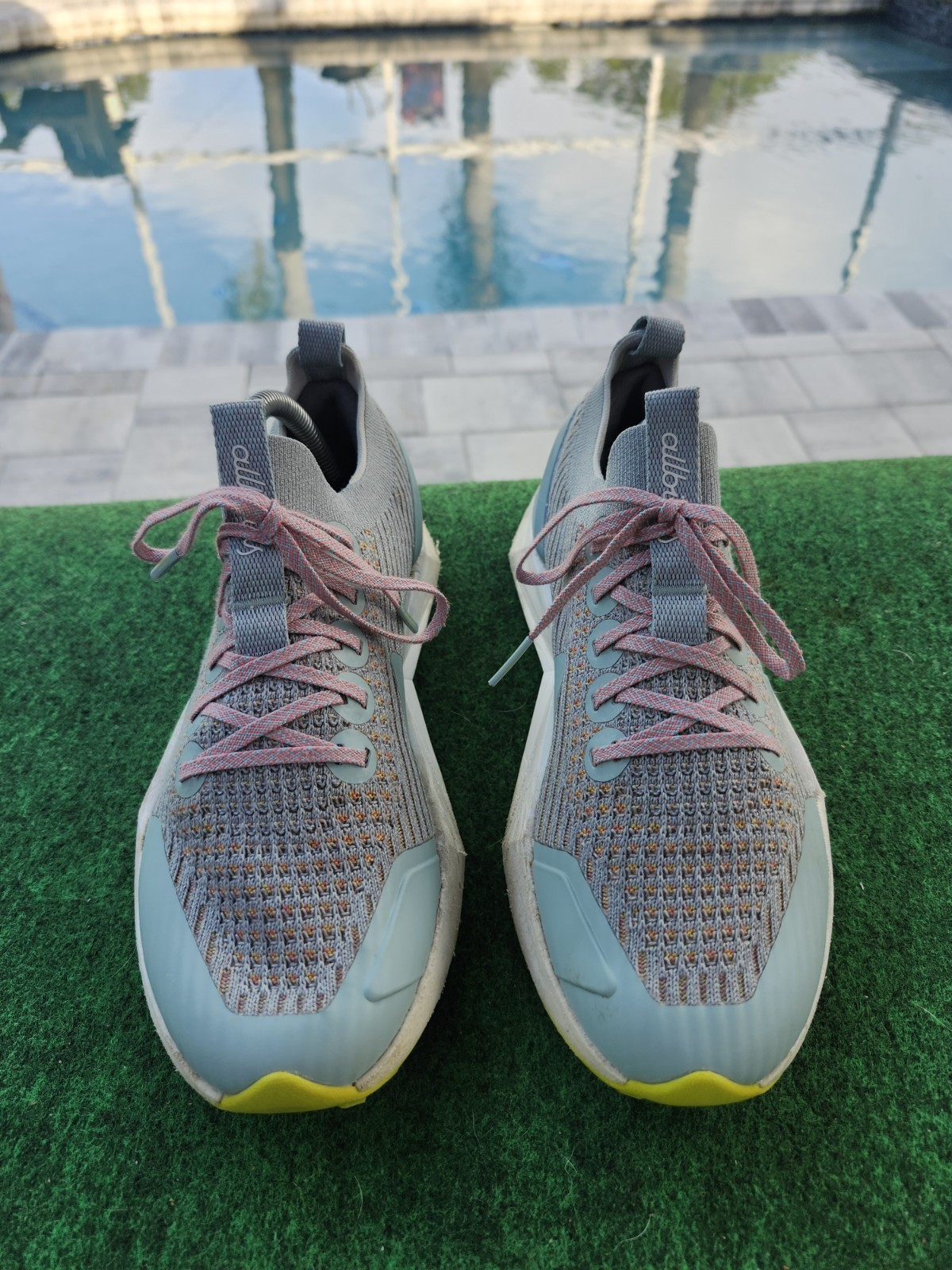 Allbirds Womens Tree Flyer 2 TF Running Sneakers Shoes Size US 7.5 Blue Pink