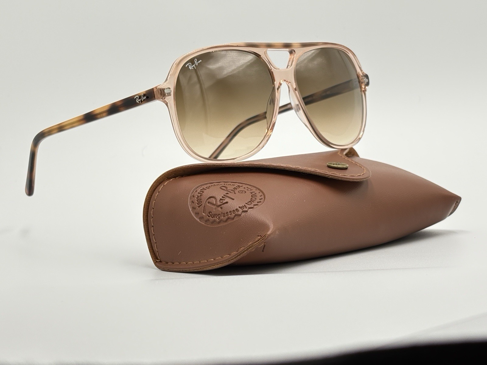 Ray-Ban Bill RB2198 Squared Sunglasses 1292/51 – Havana/Brown Brown 60-145