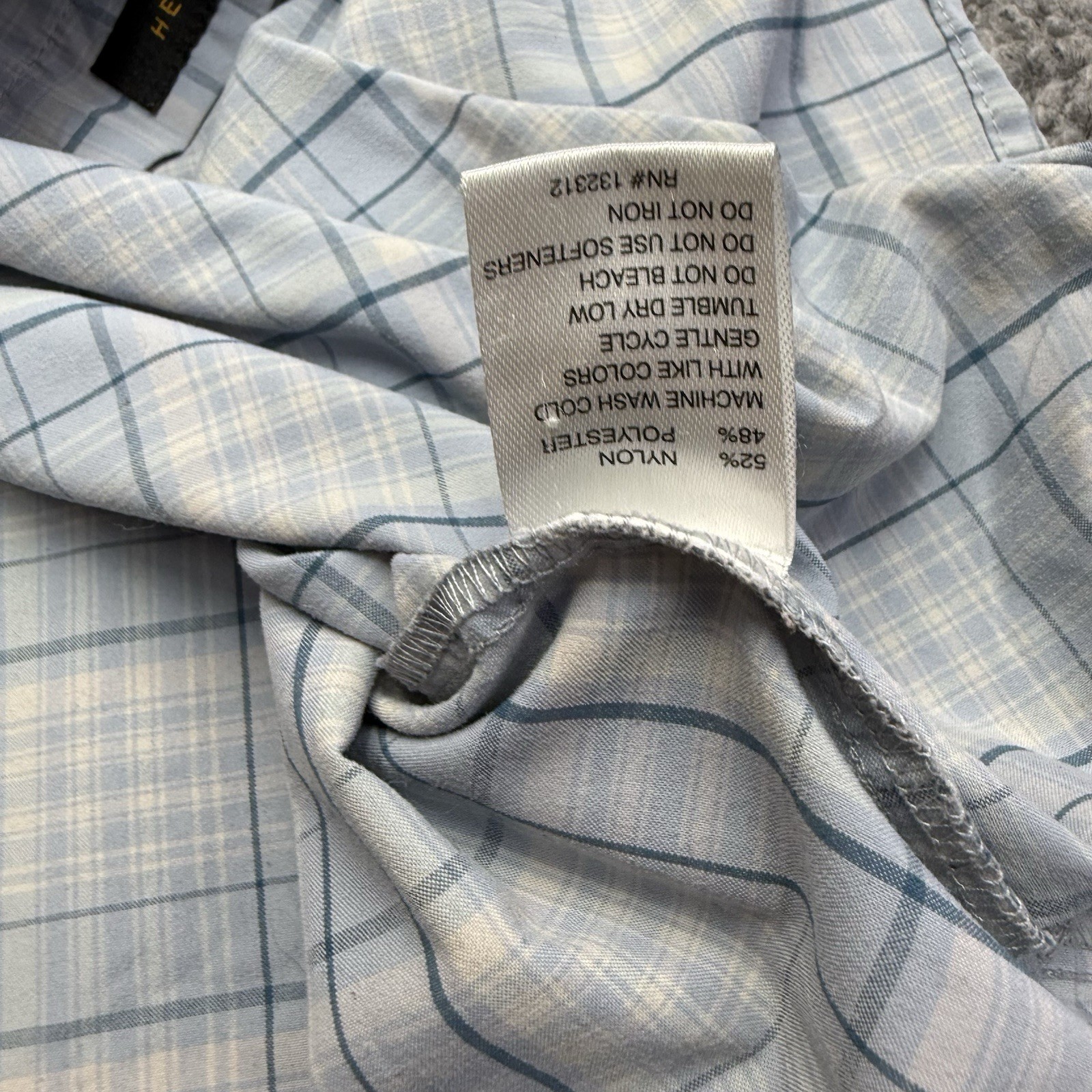 Howler Brothers Tech Shirt Mens Medium Snap Button Nylon Poly Vented Quick Dry