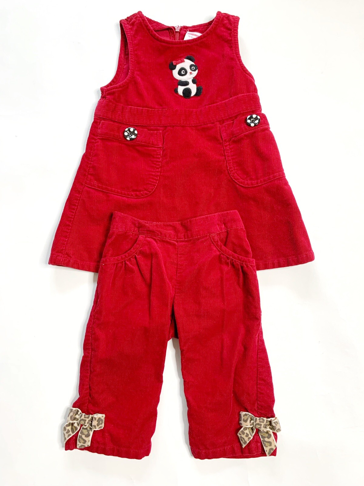 Baby Girl Clothes Lot 7 Pieces 12M Cat&Jack Gymboree Garanimals Duck Duck Goose