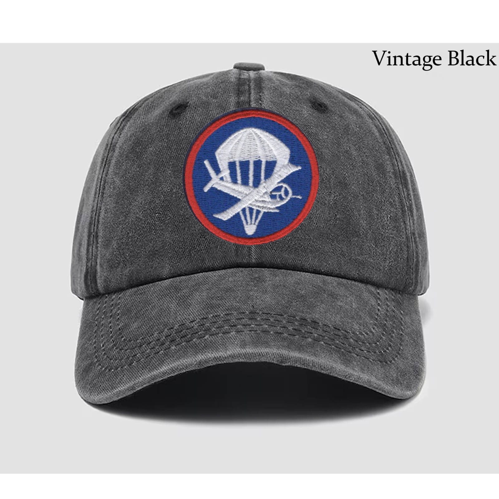 Embroidered Hat 82nd Airborne Division Paraglider Unit, Veteran Cap, Trucker Hat