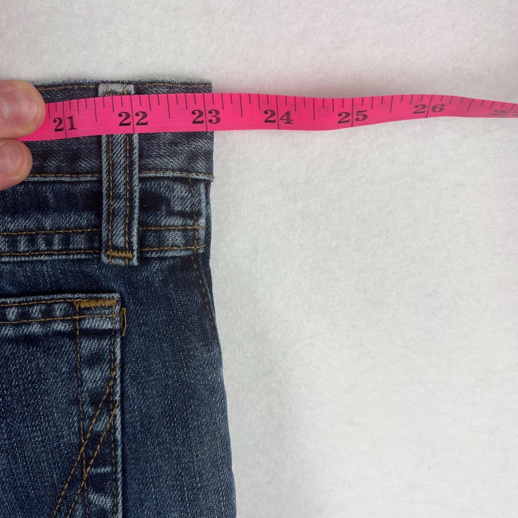 Signature Levi Strauss Mens S37 Slim Fit Jeans W33 L30 Dark Denim Stretch