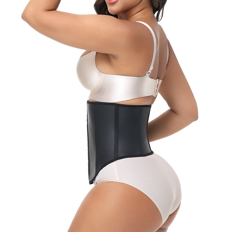 Latex Waist Trainer Corset Tummy Control entrenador de cintura Fajas Body Shaper