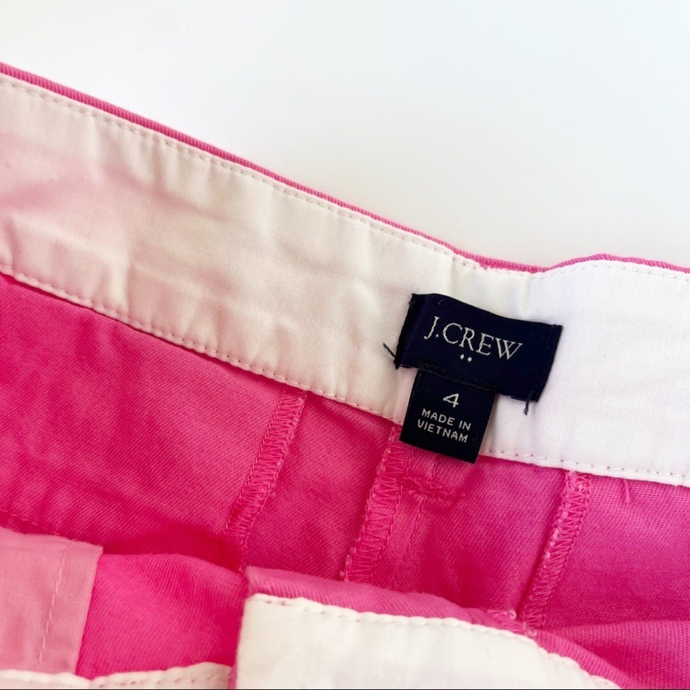 J Crew Factory hot pink shorts
