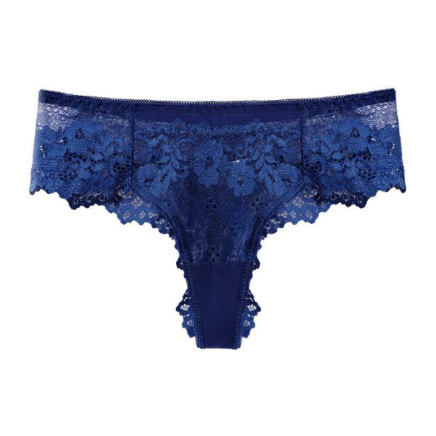 Pack Of 5 Sexy Womens Panties Thongs Sheer Lace Thongs String Bikinis Intimates