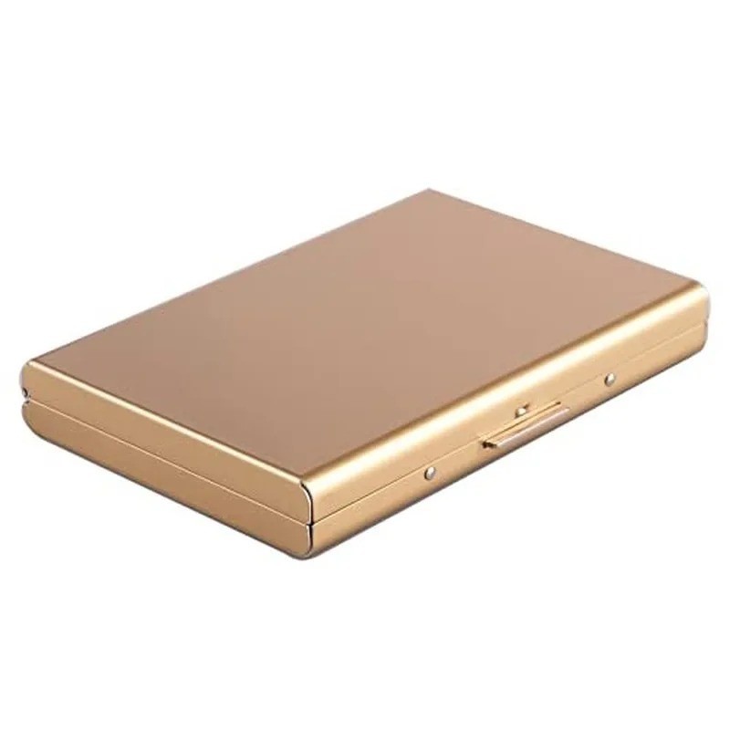 RFID Blocking Credit Card Holder Slim Aluminum Metal Wallet Case