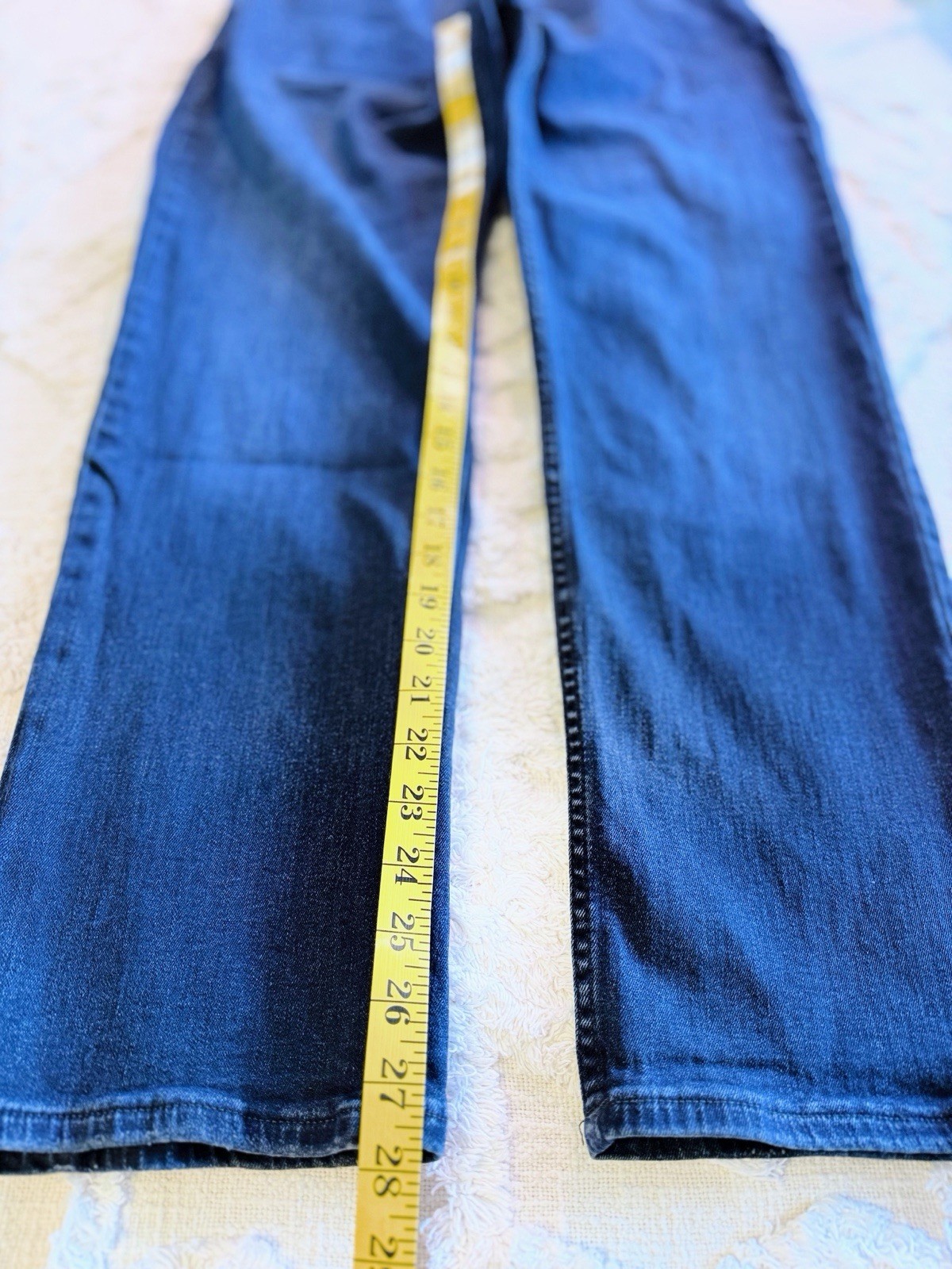 Calvin Klein Jeans Men’s Straight Leg Dark Wash Denim Jeans W34 L30 Stretch