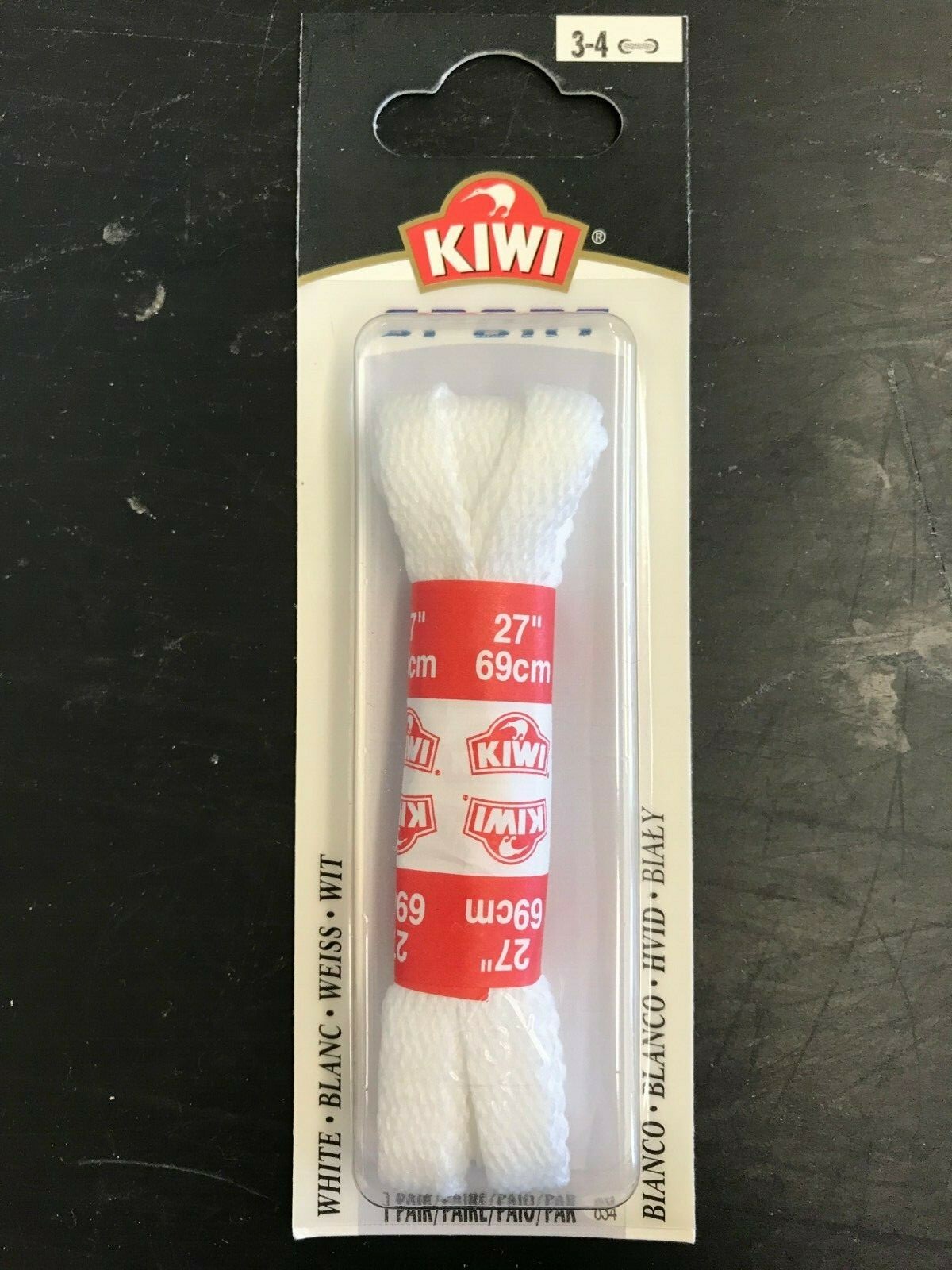 KIWI Dress Shoe Thin & Round Laces Shoelaces Colored Shoestring Choose From List